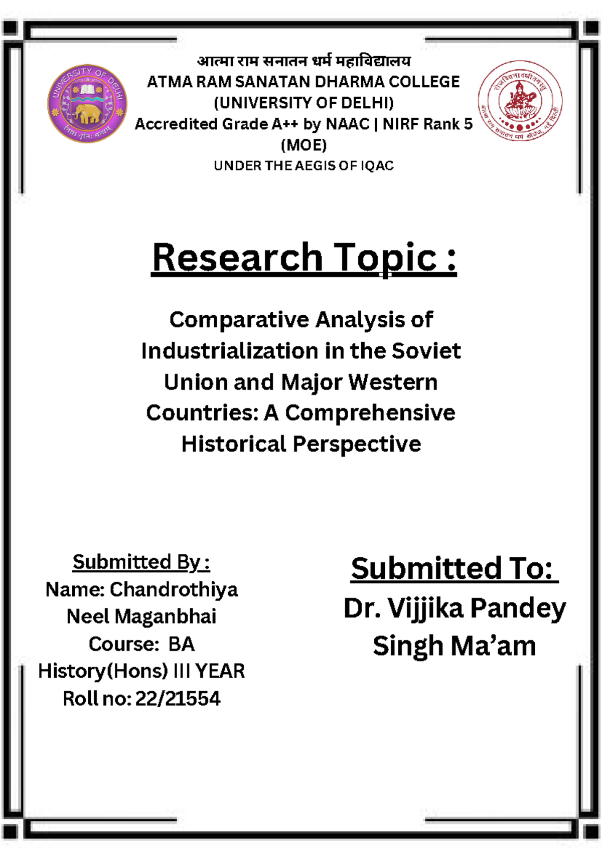 Neel research paper.pdf (2) - आमा राम सनातन धम महावालय ATMA RAM SANATAN ...