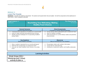 ACE Ed5353 mod 4 lesson plan 3 - PRINCIPLES OF PROGRAM DESIGN AND ...
