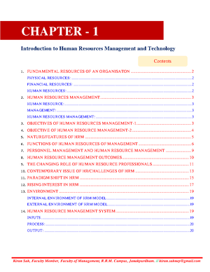 BUS 101: Final Exam Notes on the Nature of Organization - Studocu