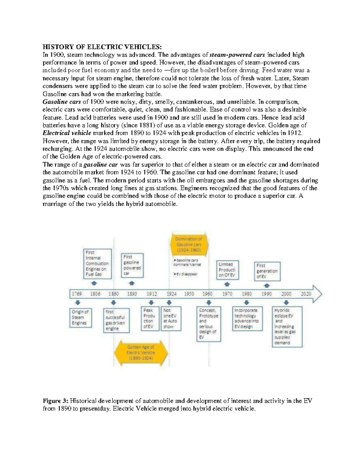 CIEV Unit I: Comprehensive History and Evolution of Electric Vehicles ...