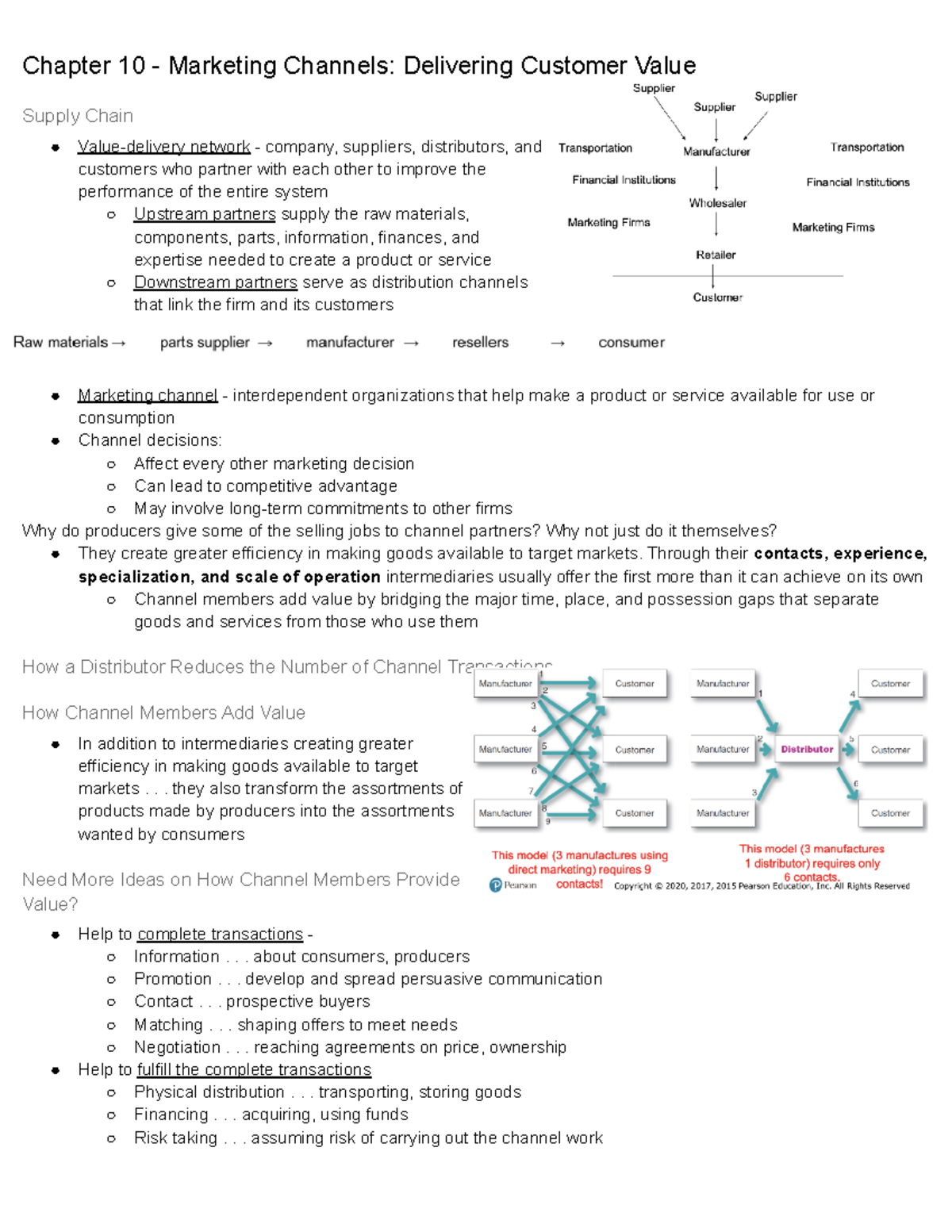 MKT 3013 - Test 4 - MKT 3013 - Principles of Marketing Melissa Moore ...