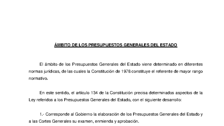 Ámbito de los Presupuestos Generales del Estado - N 18 A A 2 1 2 G1 1 ...