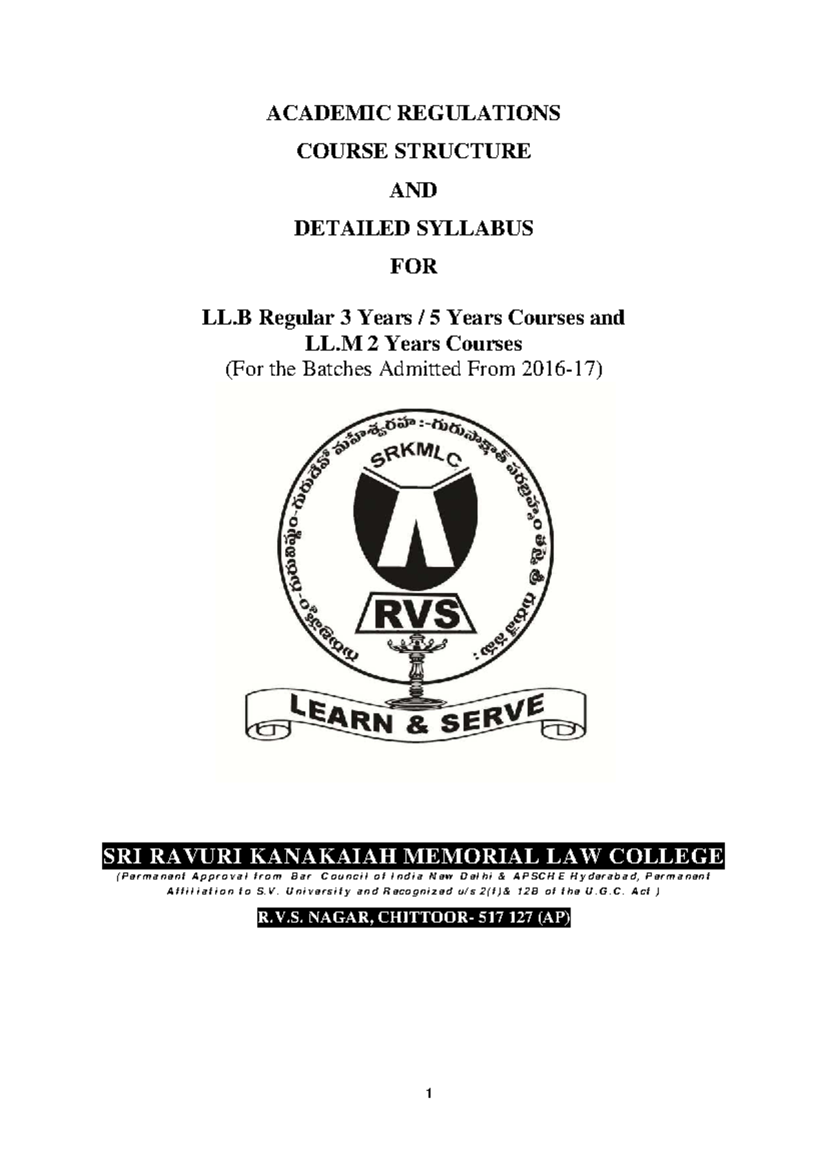 LL.M Labour Law Syllabus and Course Structure Overview - Studocu