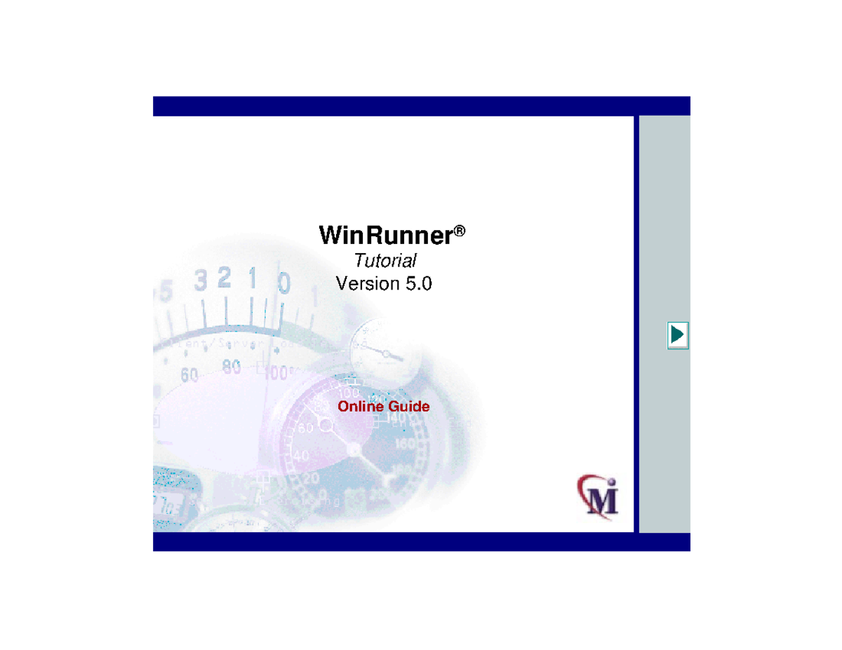 HP WinRunner Tutorial v5.0: Comprehensive Guide to Automated Testing ...