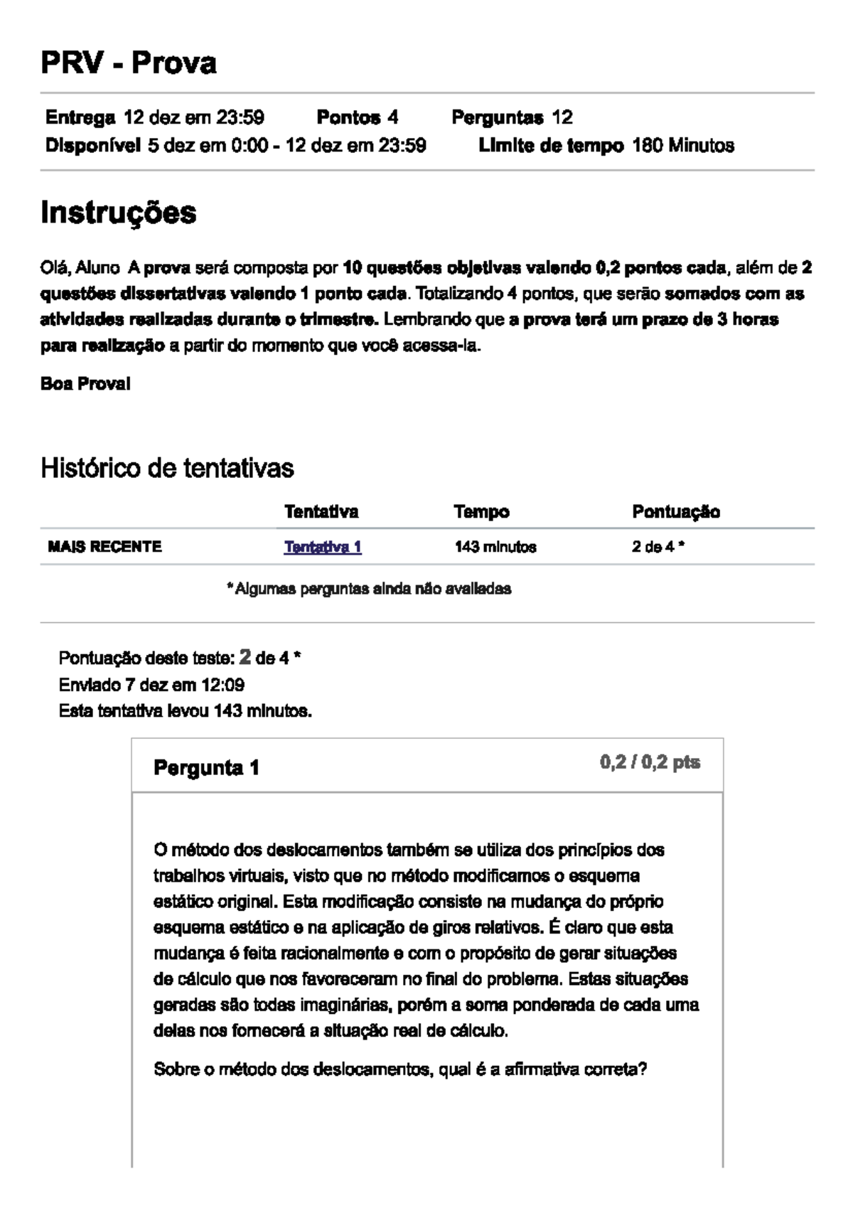 PRV - Prova de Sistemas Estruturais 7 - Resumo e Análise - Studocu