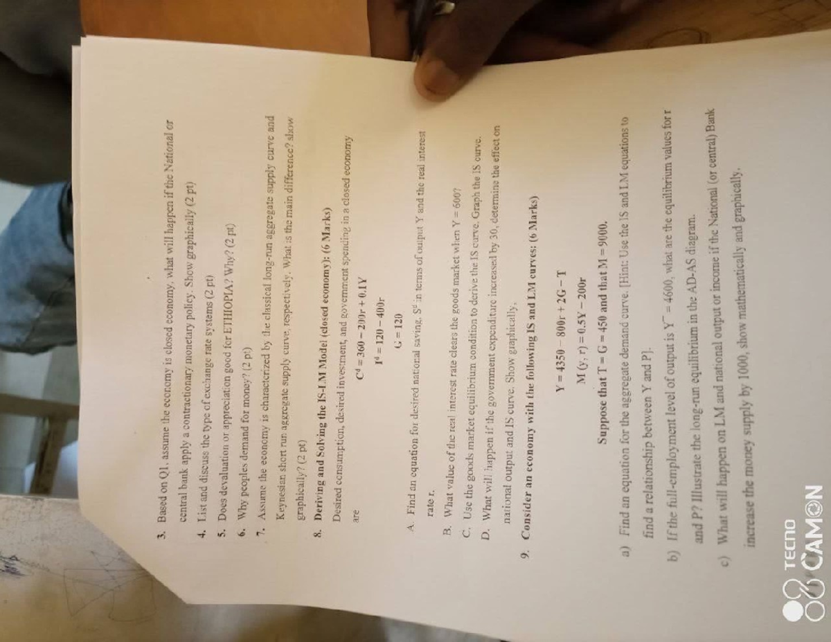 Econ 1061: Macroeconomics Midterm Exam Review and Key Concepts - Studocu