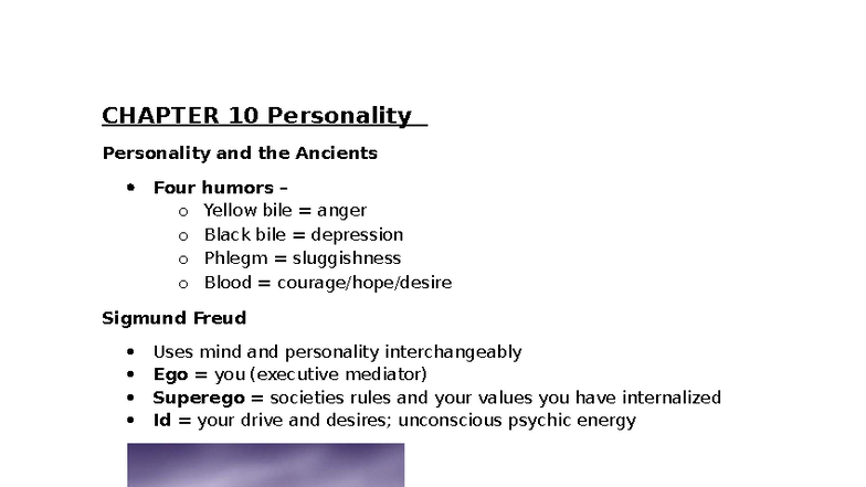 Psychology 101: Key Concepts in Personality Theories and Development ...