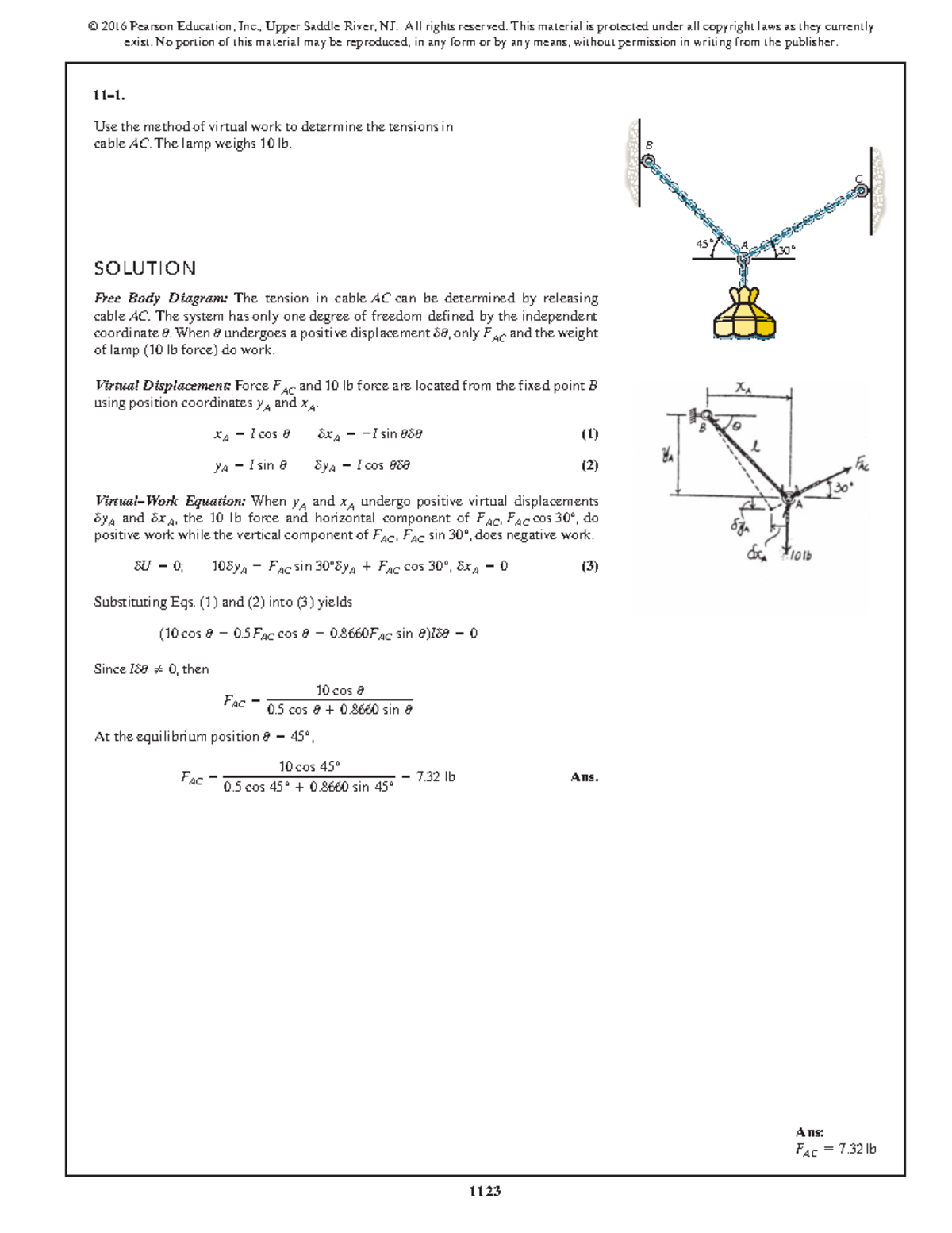 Chapter 11 - Stereostatics: Virtual Work Method for Tension Analysis ...