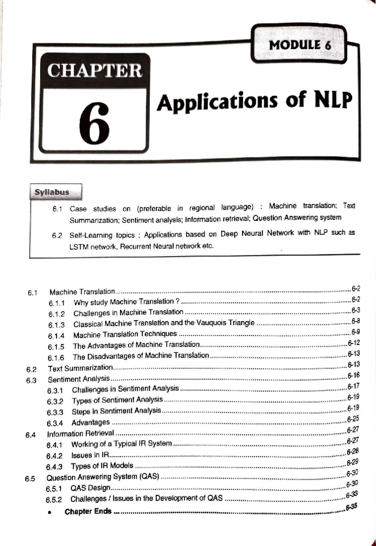 Natural Language Processing Applications (MU Sem Comp) - Case Studies ...