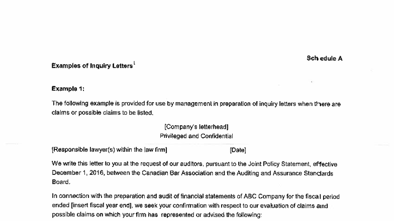 8.L8 - Handout: JPS Example of Inquiry Letters for Claims Evaluation ...