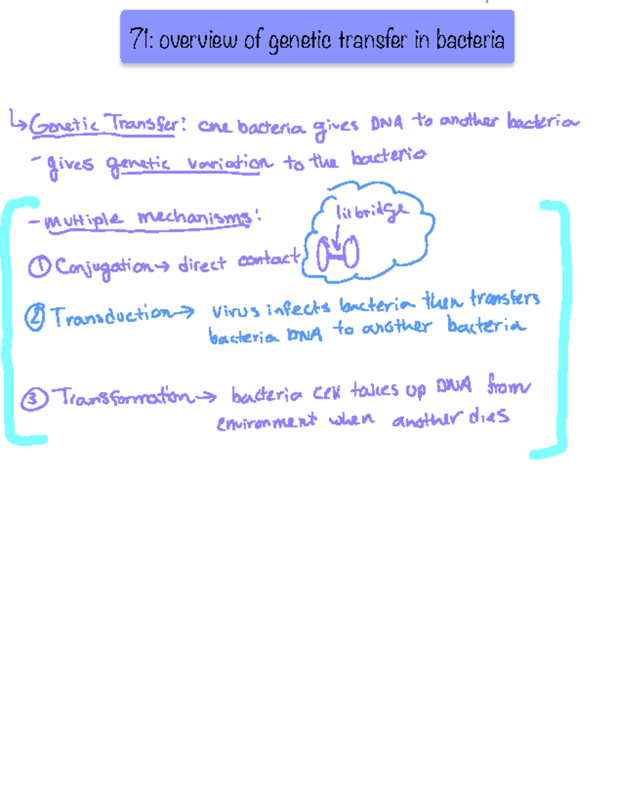 Chapter 7 Notes - This is going over the book Genetics: Analysis and ...