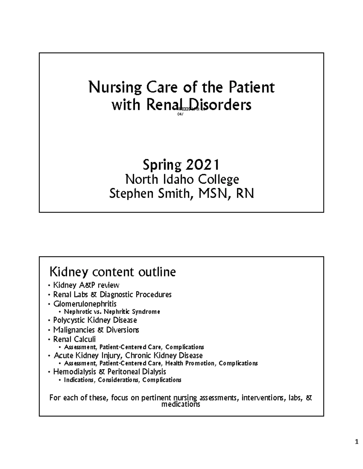 Course Case Study Hematology - Anemia Patient Profile D., a 72-year-old ...