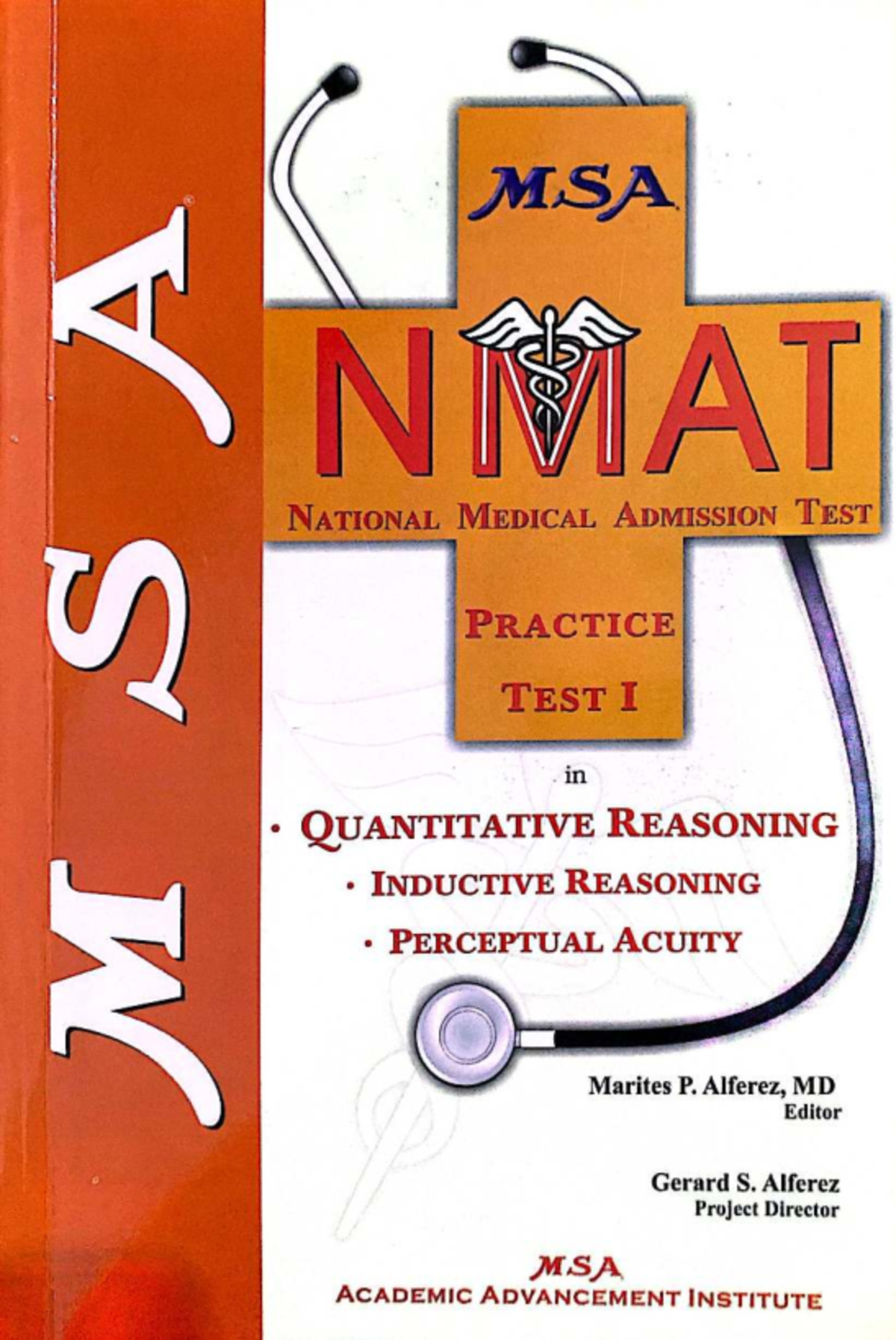 MSA NMAT Practice Test I: Quantitative Reasoning, Inductive Reasoning ...
