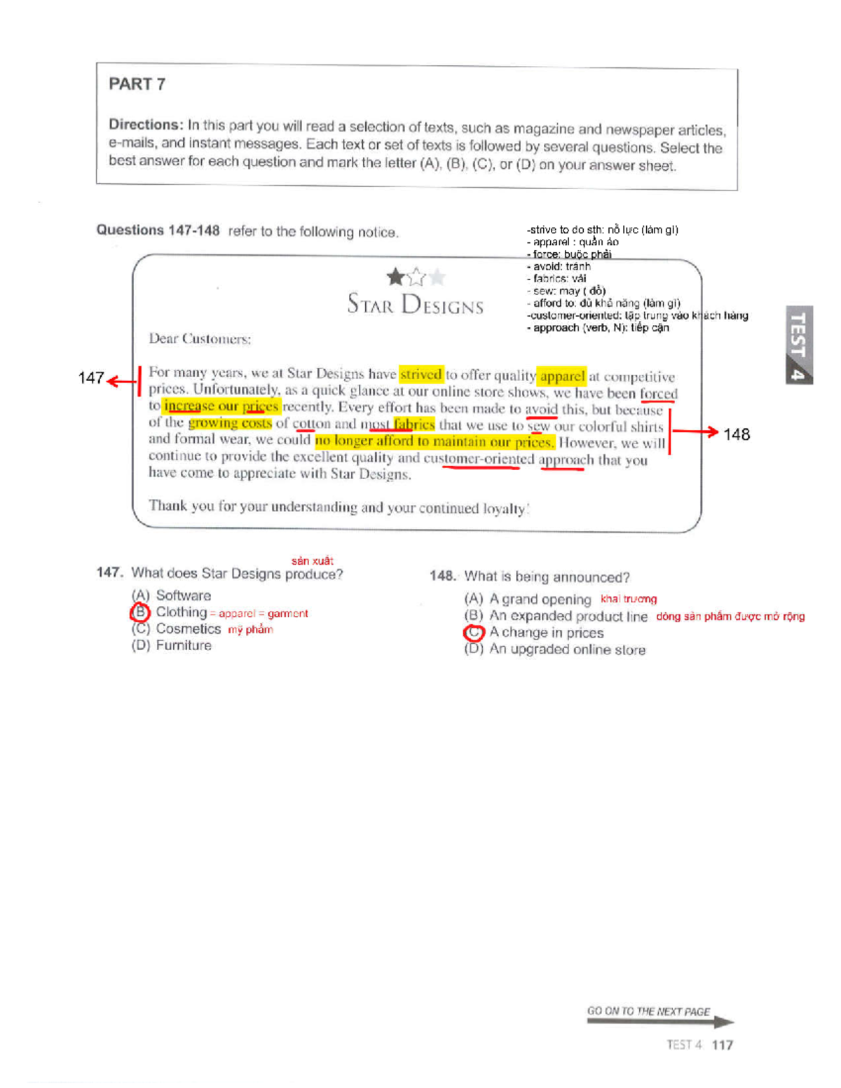 E 2020 - TEST 4 - PART 7 - Comprehensive Question Breakdown - Studocu
