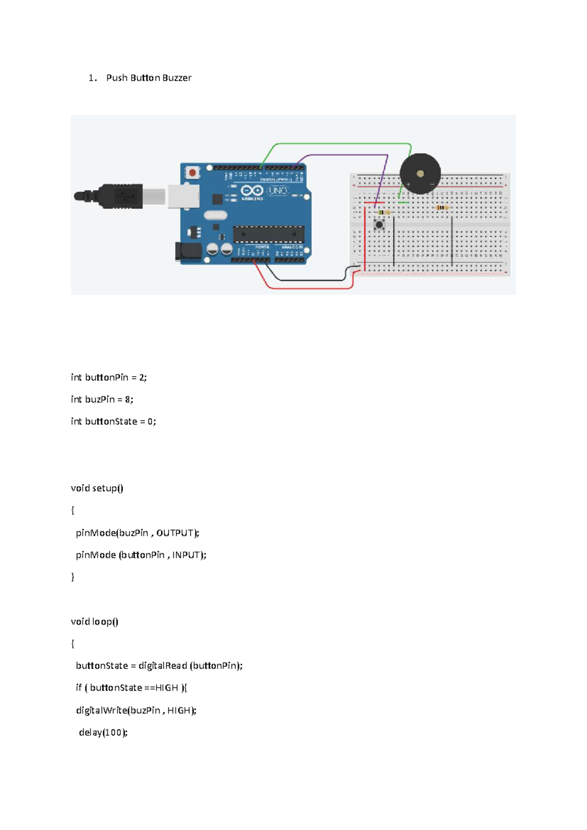 Push Button Buzzer - DJBFJHBDAKVJbskvnb - Push Button Buzzer int ...