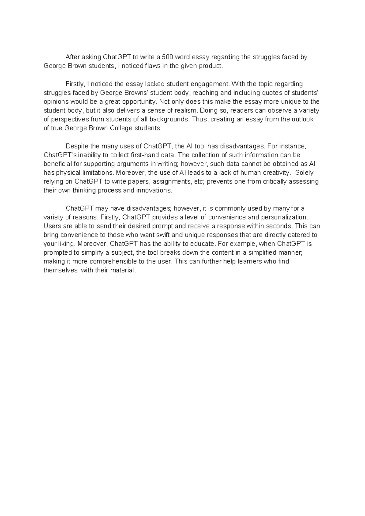 GBC COMM 1034 Business Writing Scenario Assignment #2 - Midterm Guide ...