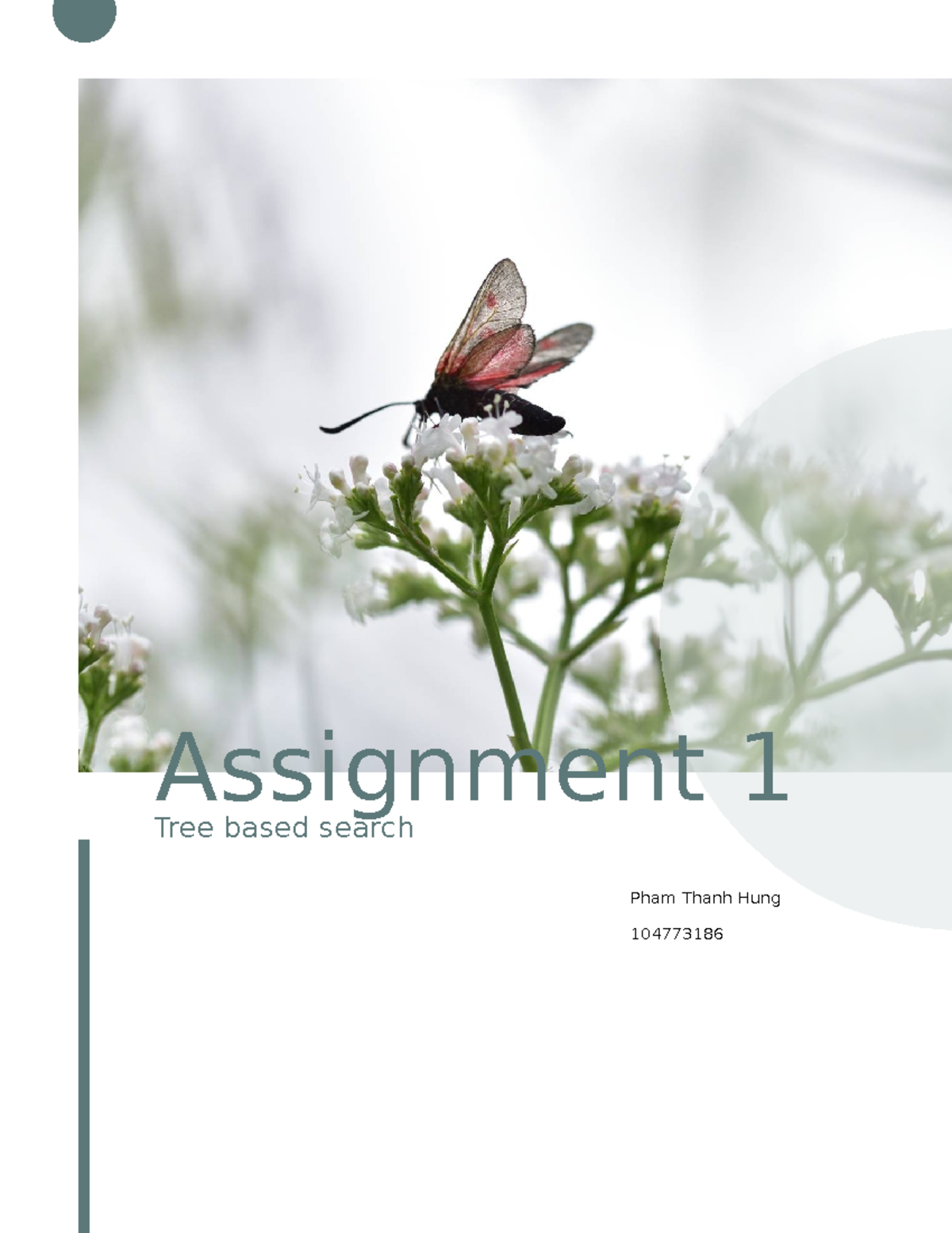 Assignment 1: Tree-Based Search Algorithms for Robot Navigation - Studocu