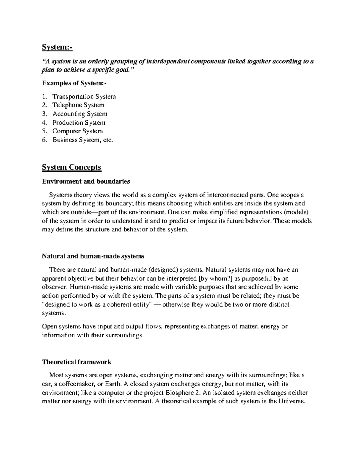 MIS Unit-1: Introduction to Management Information Systems Concepts ...