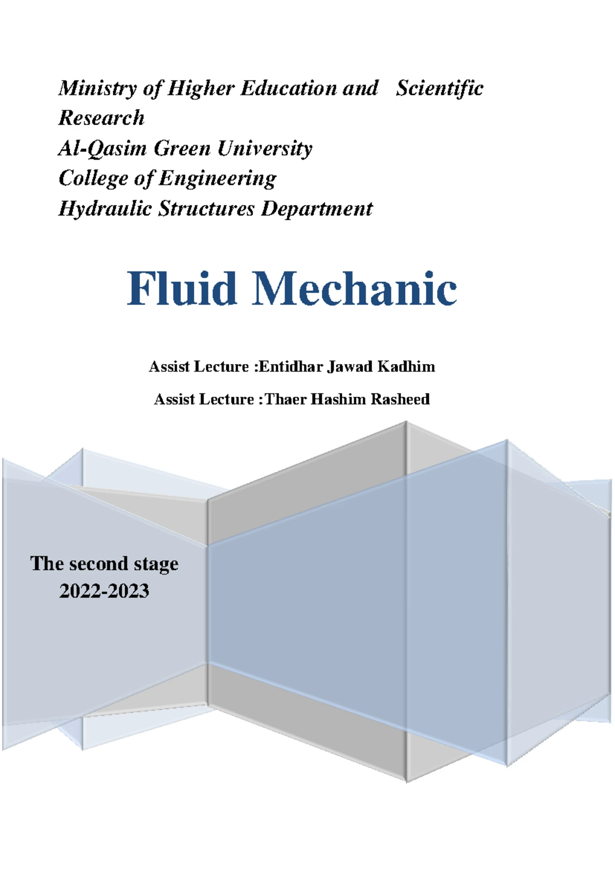 Dynamic Fluid Mechanics Lecture 10: Bernoulli's Equation Applications ...