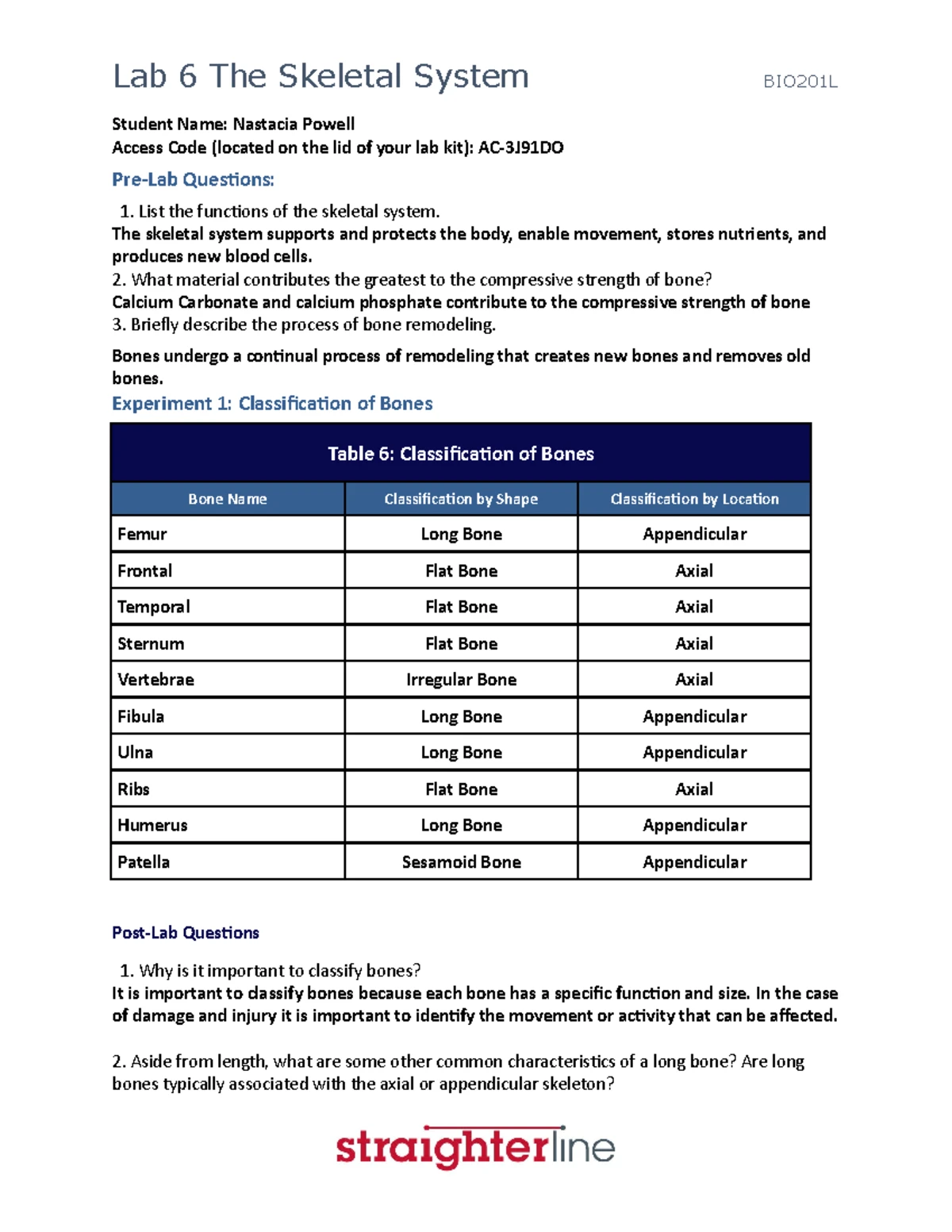 BIO201L+Lab+4+Upload+Document studocu - Student Name: Click here to ...