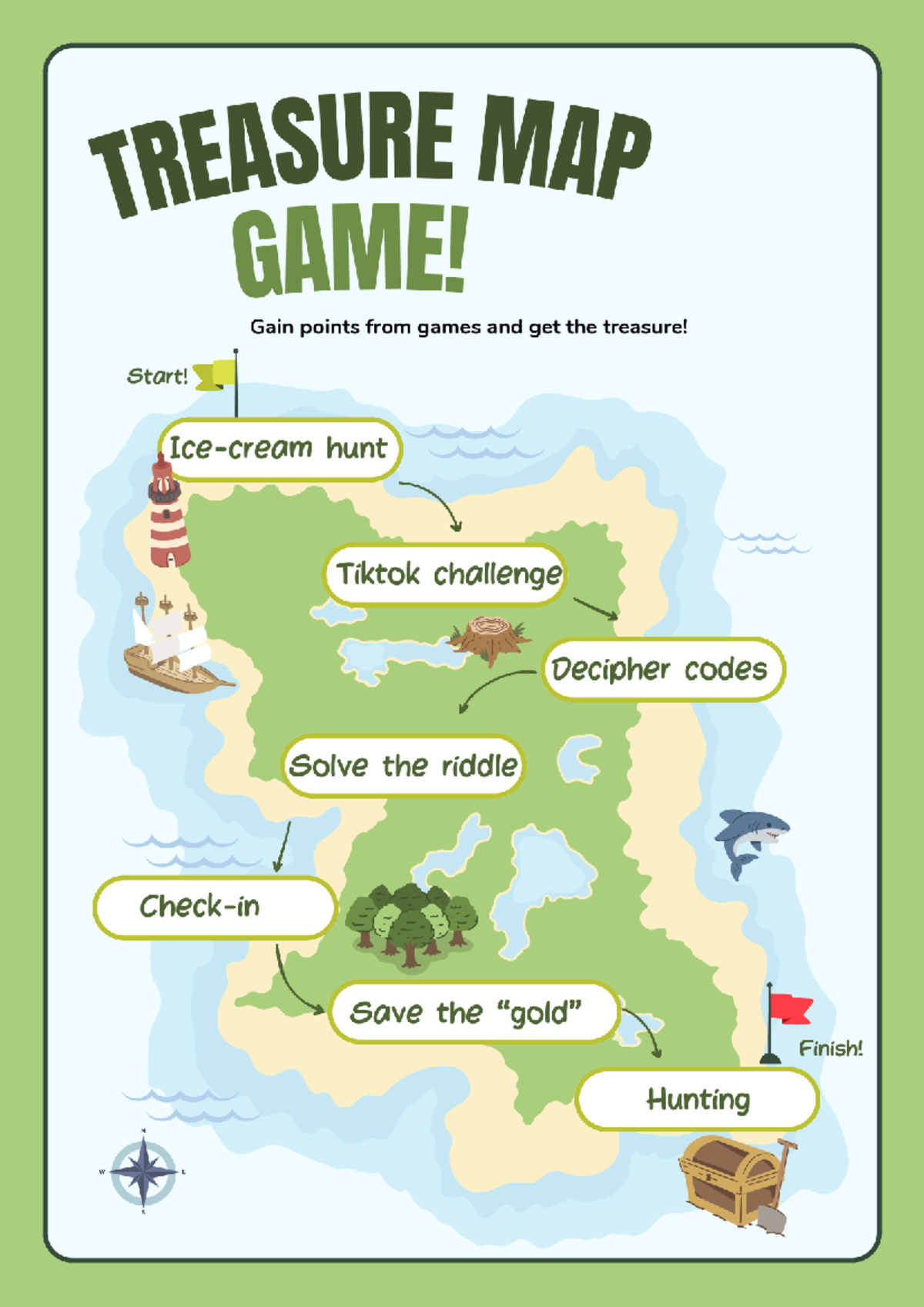 TREASURE MAP GAME: Xuan Thuy Campus Hunt Adventure! - Studocu