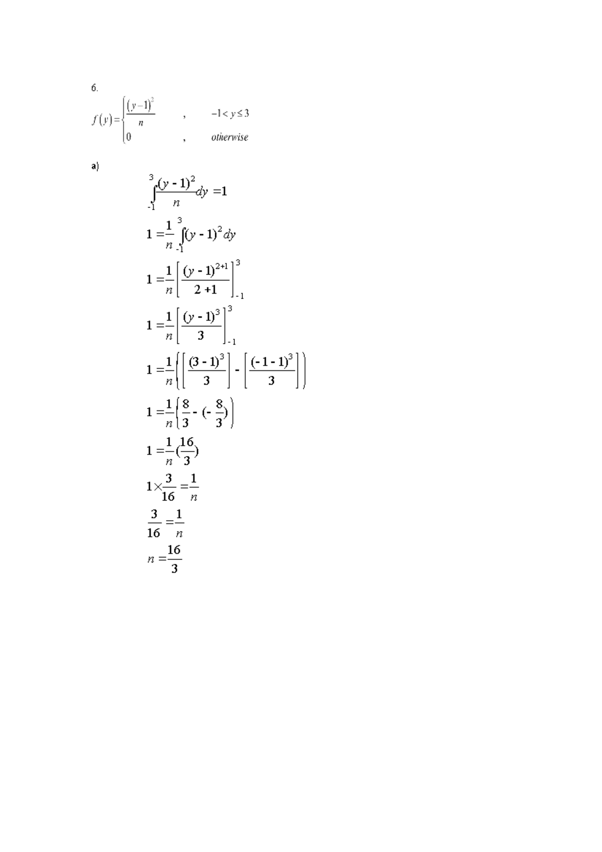 ASS Maths NUM 6 - Detailed Solutions and Explanations - Studocu