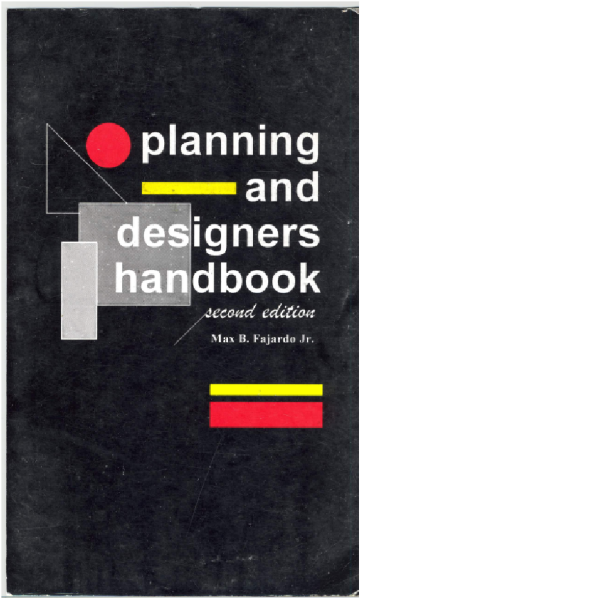 Planning & Design Handbook (2nd Ed) by Max B. Fajardo Jr. - Studocu