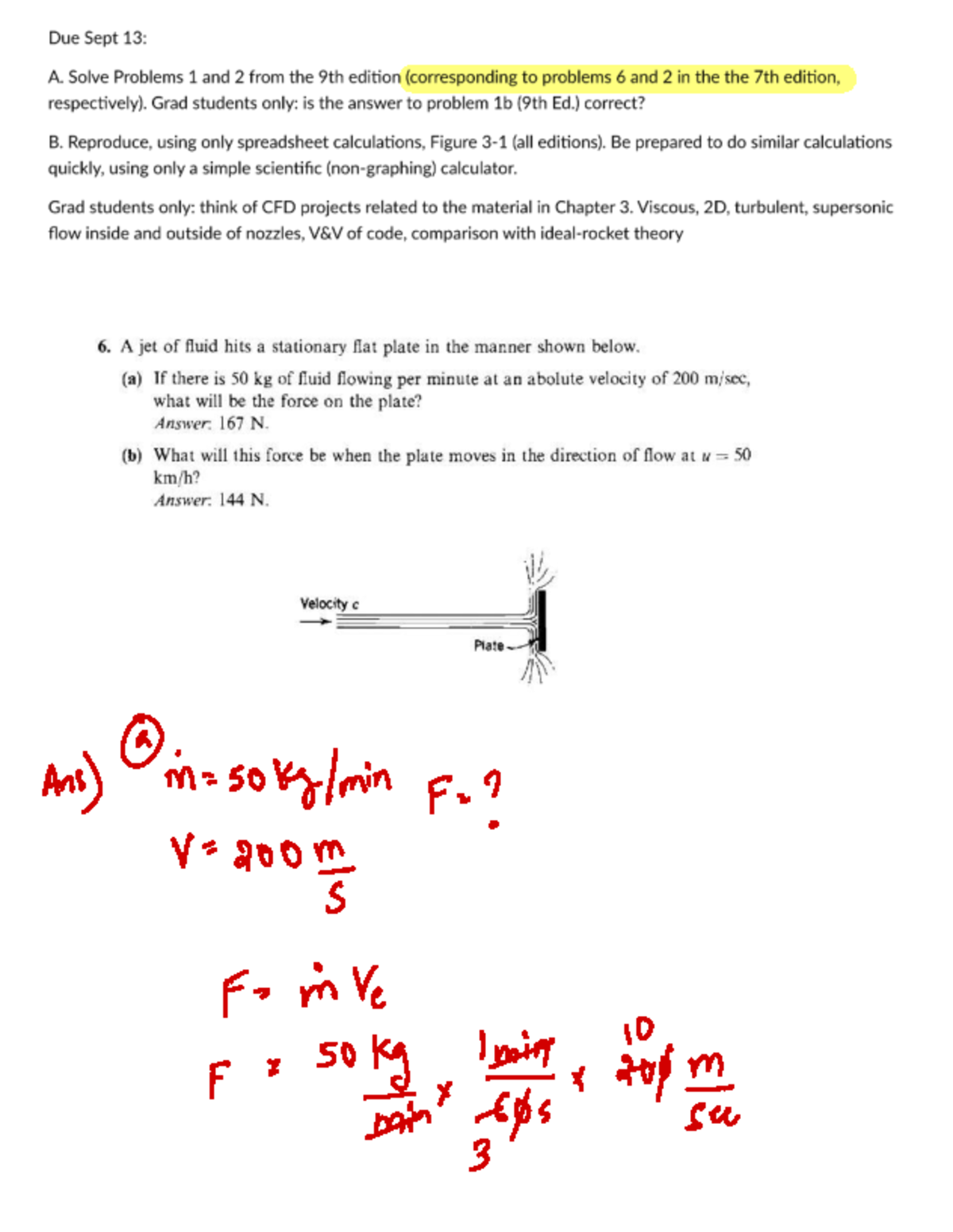 HW 1 - Practice Problems on Velocity and Density Analysis - Studocu