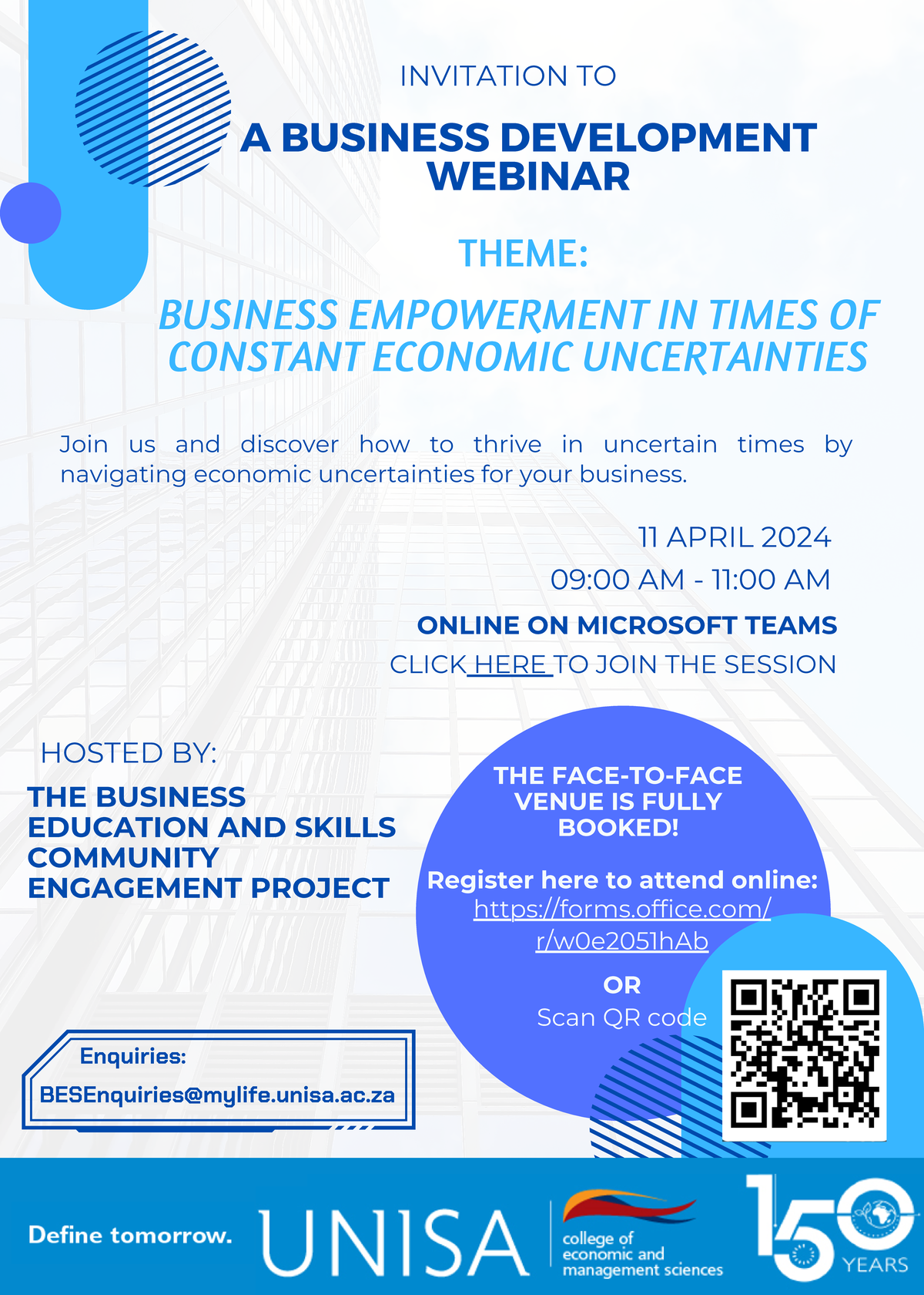 Webinar Invitation: Business Empowerment Amid Economic Uncertainty ...