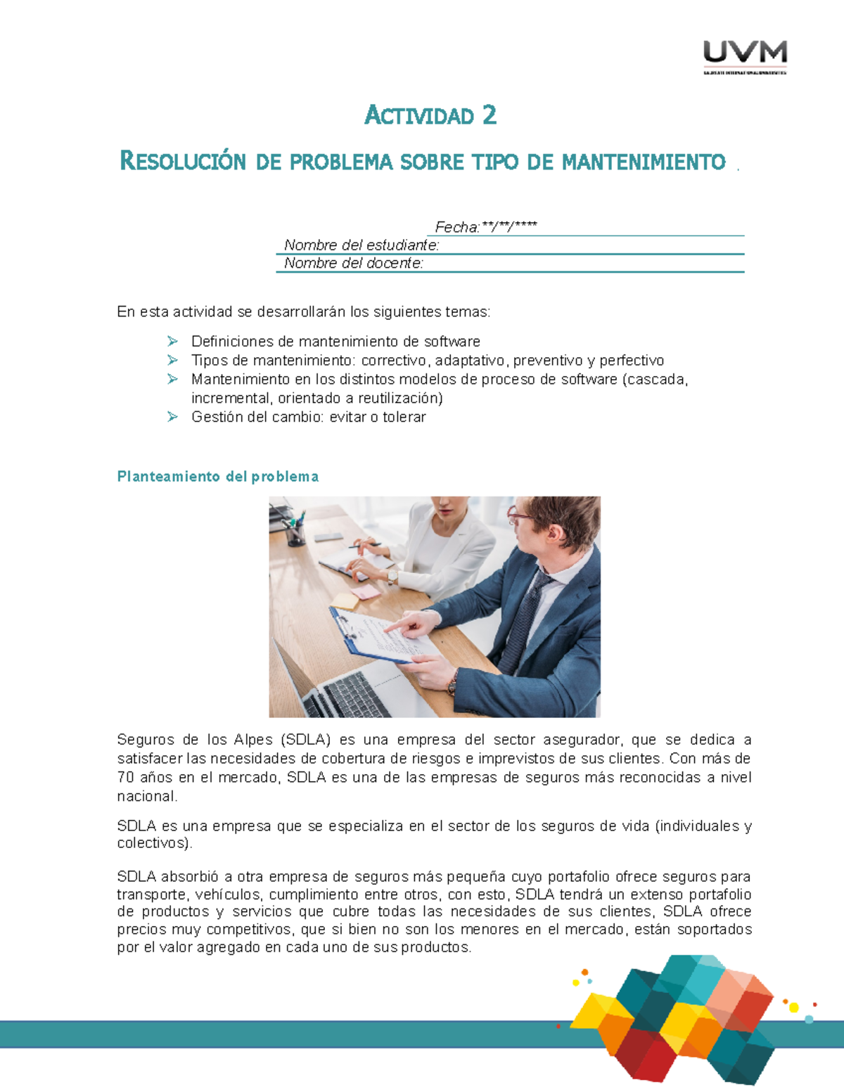 A2 de arquitectura para compartir experiencia en pdf - ACTIVIDAD 2 ...