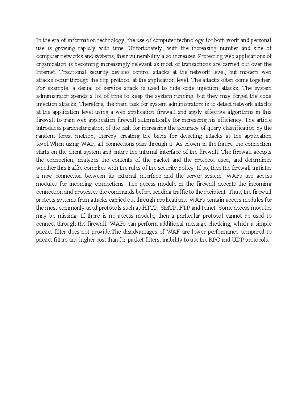 Web Application Firewall Security: Enhancing Detection with Random ...