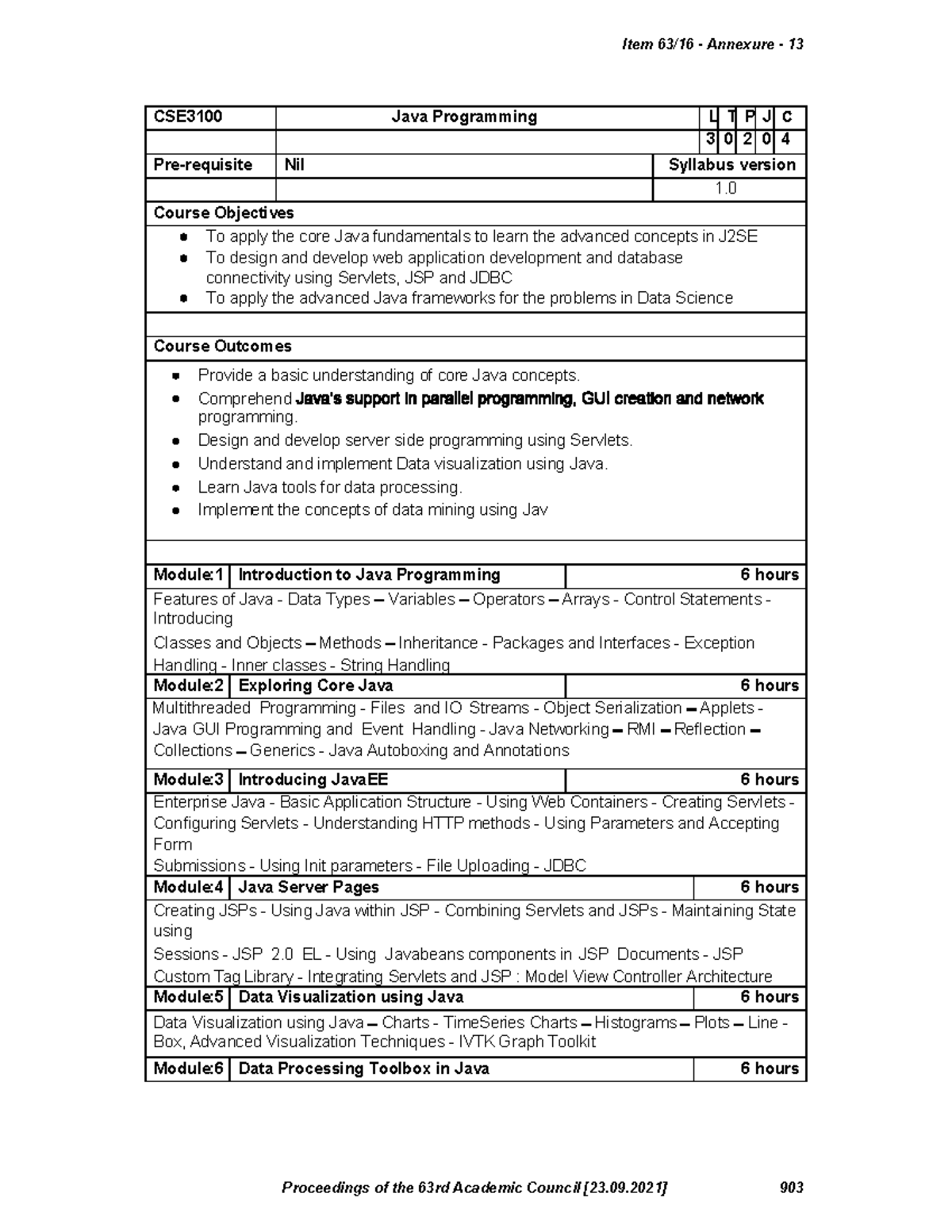 CSE3100 JAVA- Programming ETH 1.0 68 CSE3100 63 ACP - CSE3100 Java ...