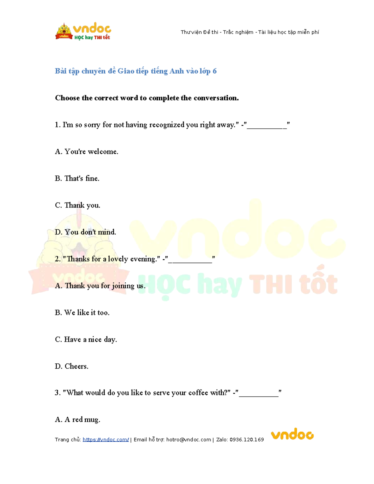 BÀI TẬP TRẮC NGHIỆM 12 THÌ TIẾNG ANH DẠNG PDF ĐẦY ĐỦ