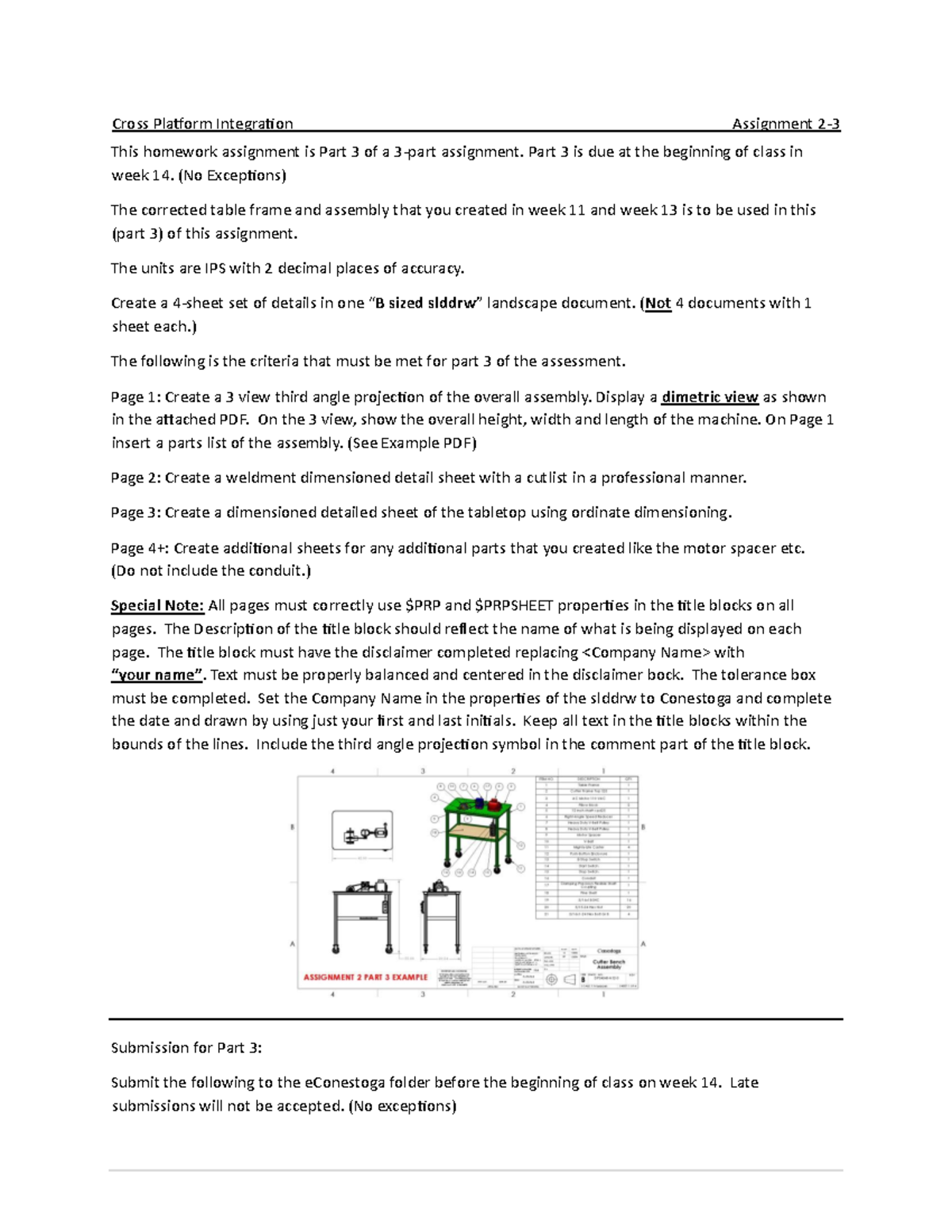 CPI 2023: Assignment 2 - Part 3 Instructions & Requirements - Studocu