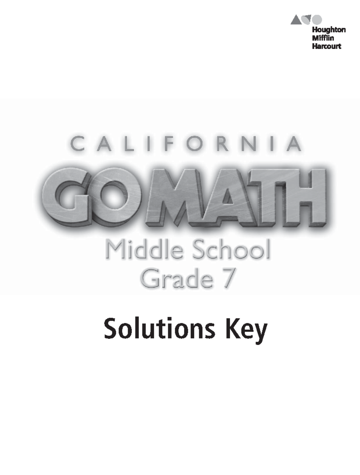 7th Grade Math Solutions Key - Essential Concepts and Details - Studocu