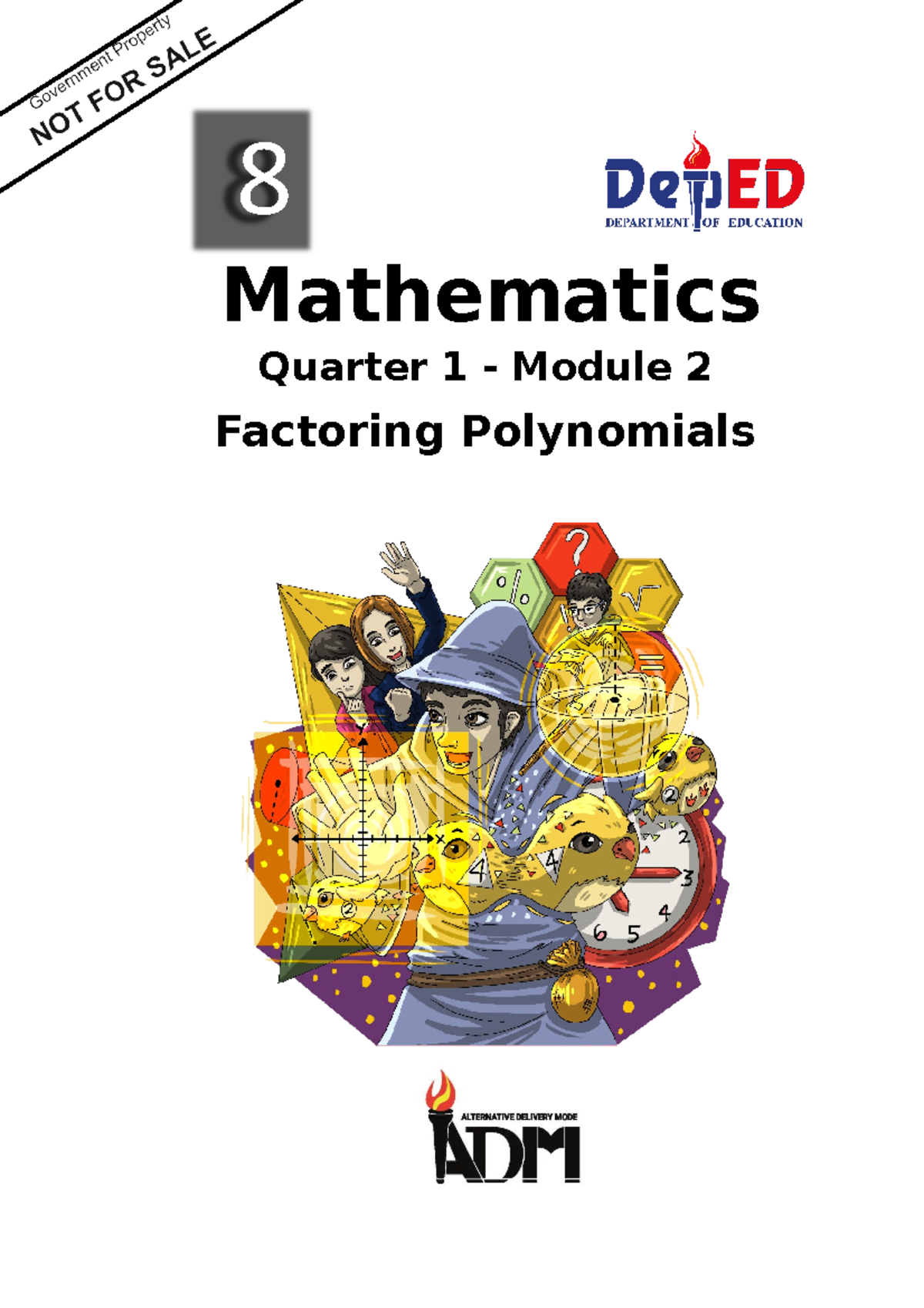 Math8 q1 mod2 Factoring-Polynomials v5 - 8 Mathematics Quarter 1 ...