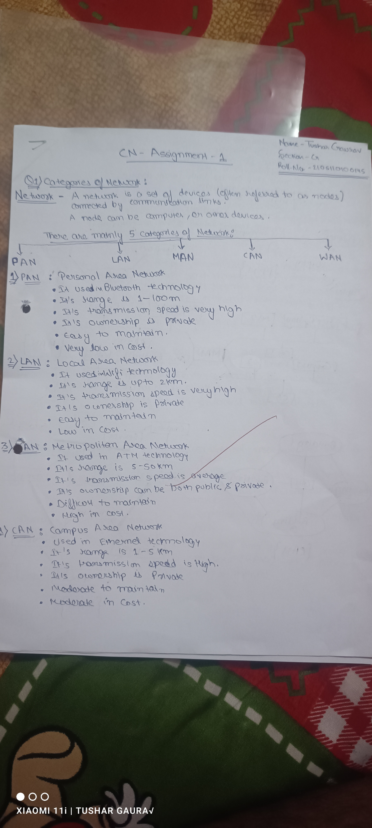 CN Assignment 1: Understanding Core Concepts and Applications - Studocu