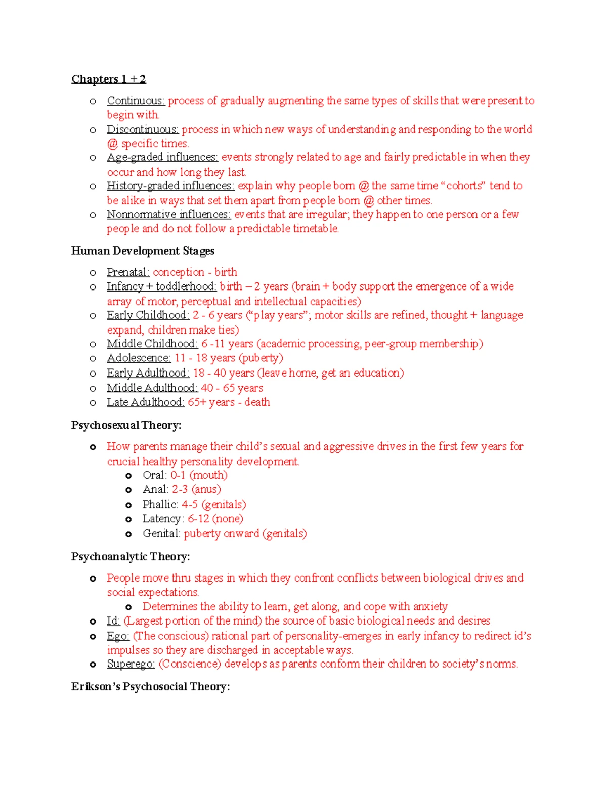 PSY 658 Midterm Exam Study Guide: Key Topics & Theories - Studocu