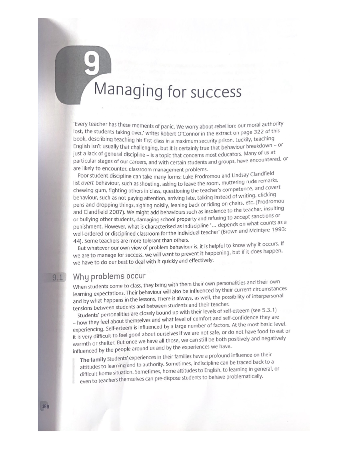 9 Managing Classroom Discipline: Strategies for Success - Studocu