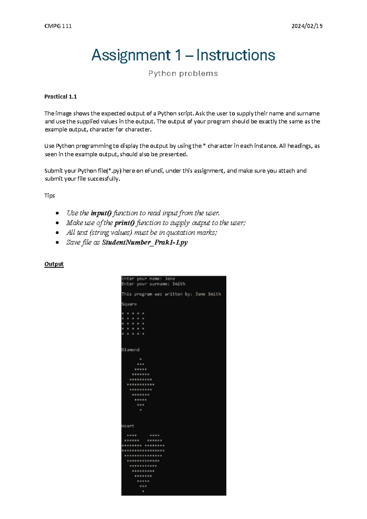 Assignment SU7: Python Program Instructions for Number Analysis ...