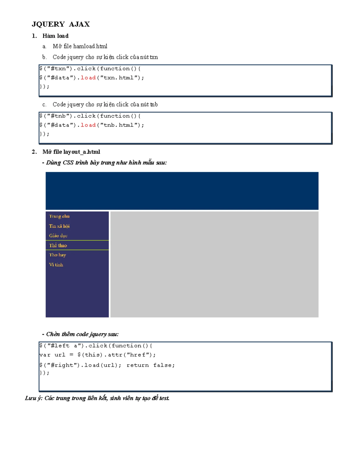 Lab JavaScript 1: Kiểm Tra Form và Ứng Dụng Thời Gian - Studocu