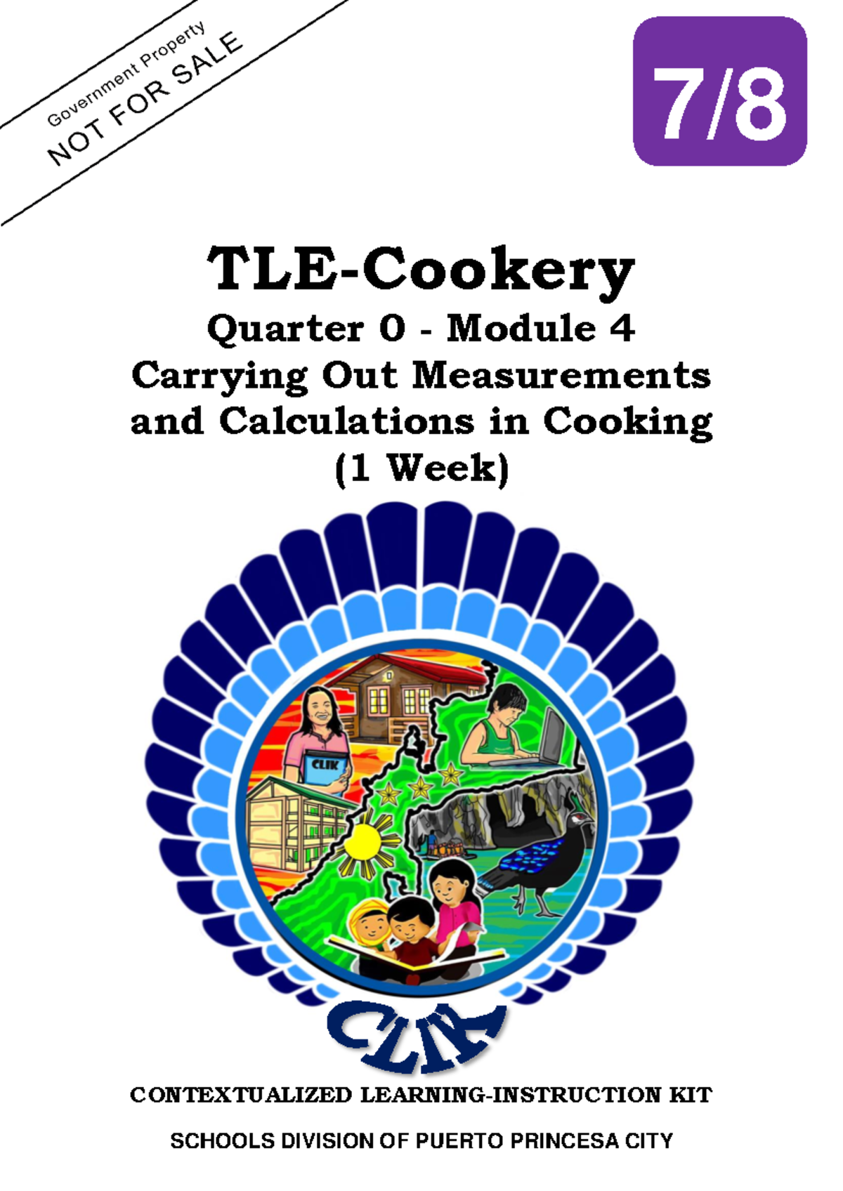 TLE7 8HE Cookery - Module 4: Measurements & Calculations in Cooking ...