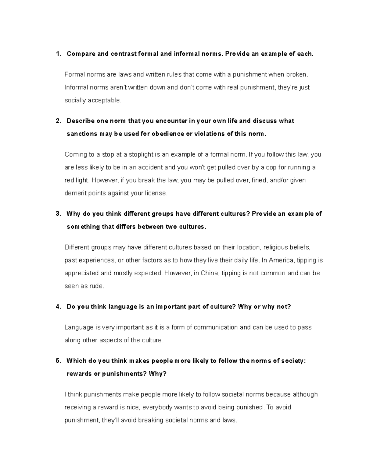Unit 2 Critical Thinking Questions Analysis (Gorman) - Studocu
