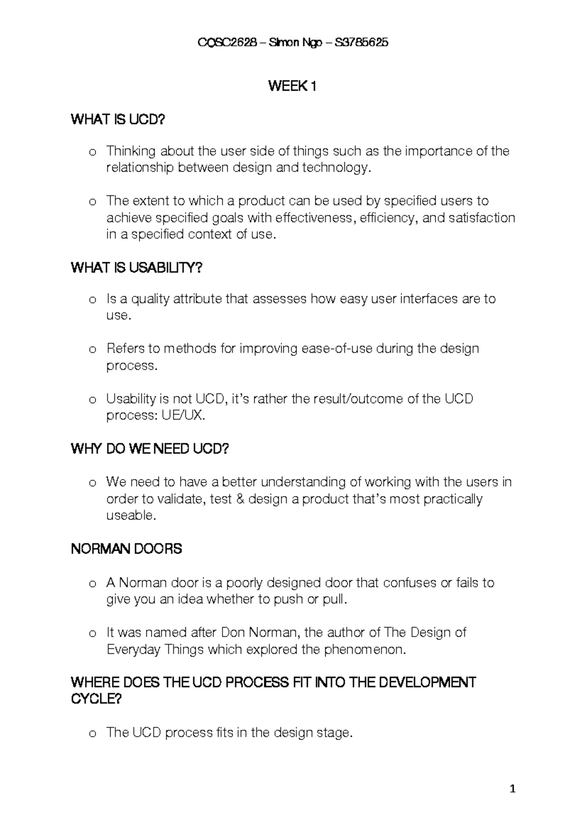 ISYS 3356 Design Project Stage 2: Prototype Implementation & Evaluation ...