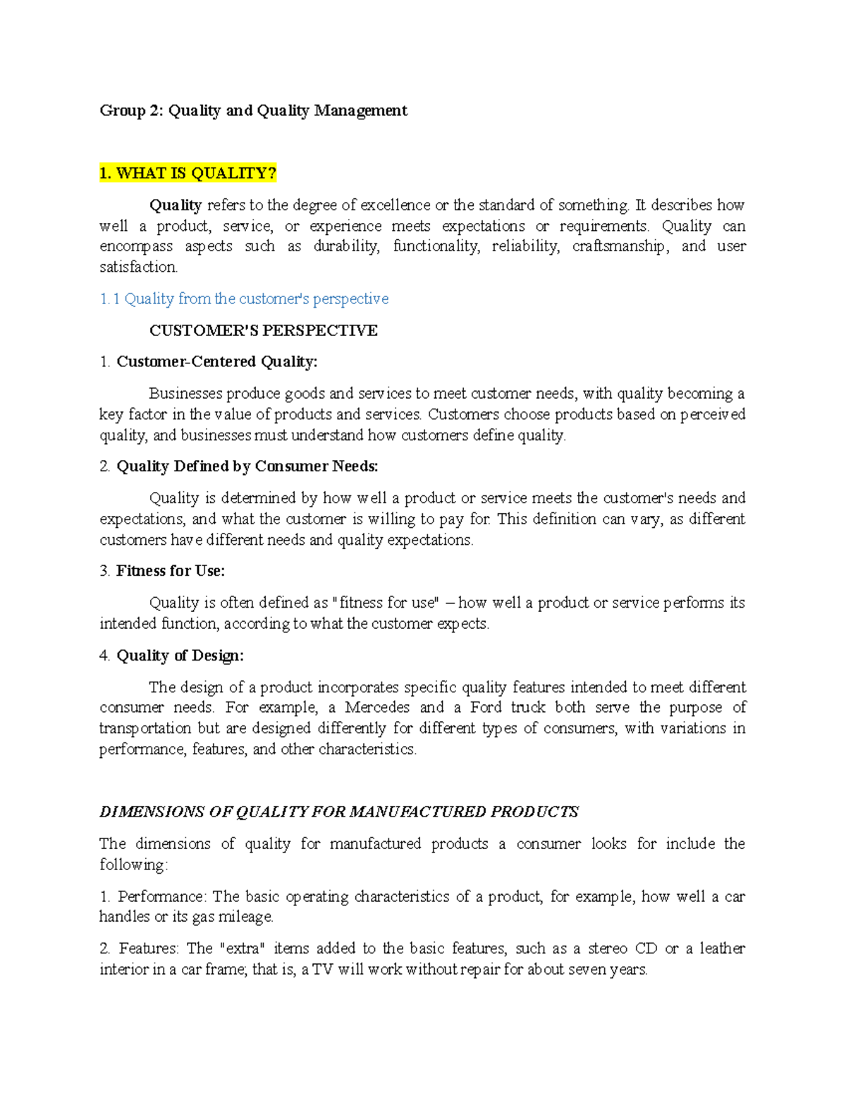 Opeman- Hardcopy-RAW - ge ge ge ge - Group 2: Quality and Quality ...