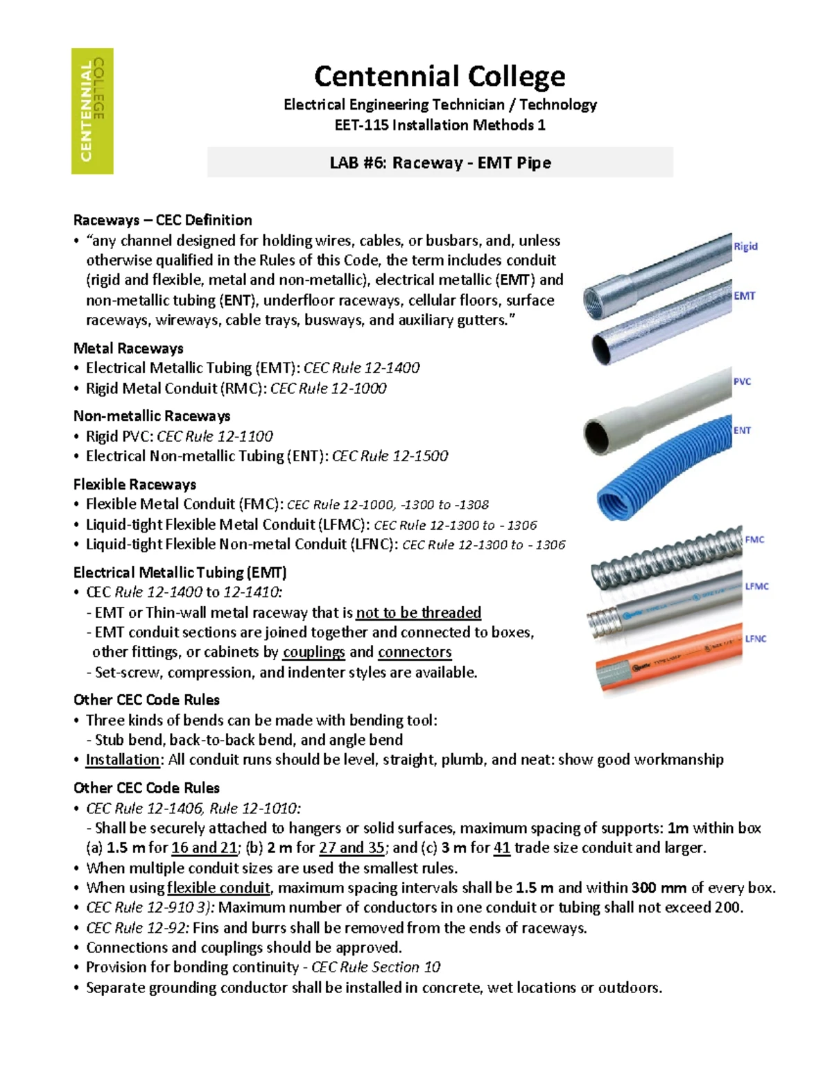Lab 11 - GFCI & Arc Fault Protection Overview for EET-115 - Studocu