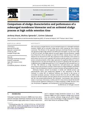 Benefits of Long Solids Retention Time in Wastewater Treatment (ENG 501 ...