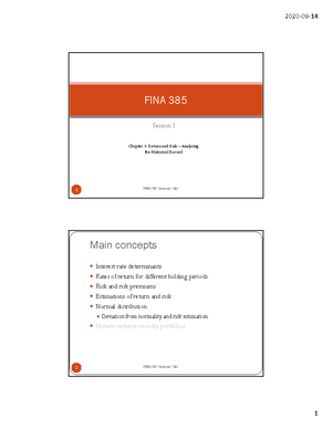 Investments FIN 301 Final Exam Instructions & Questions - Studocu