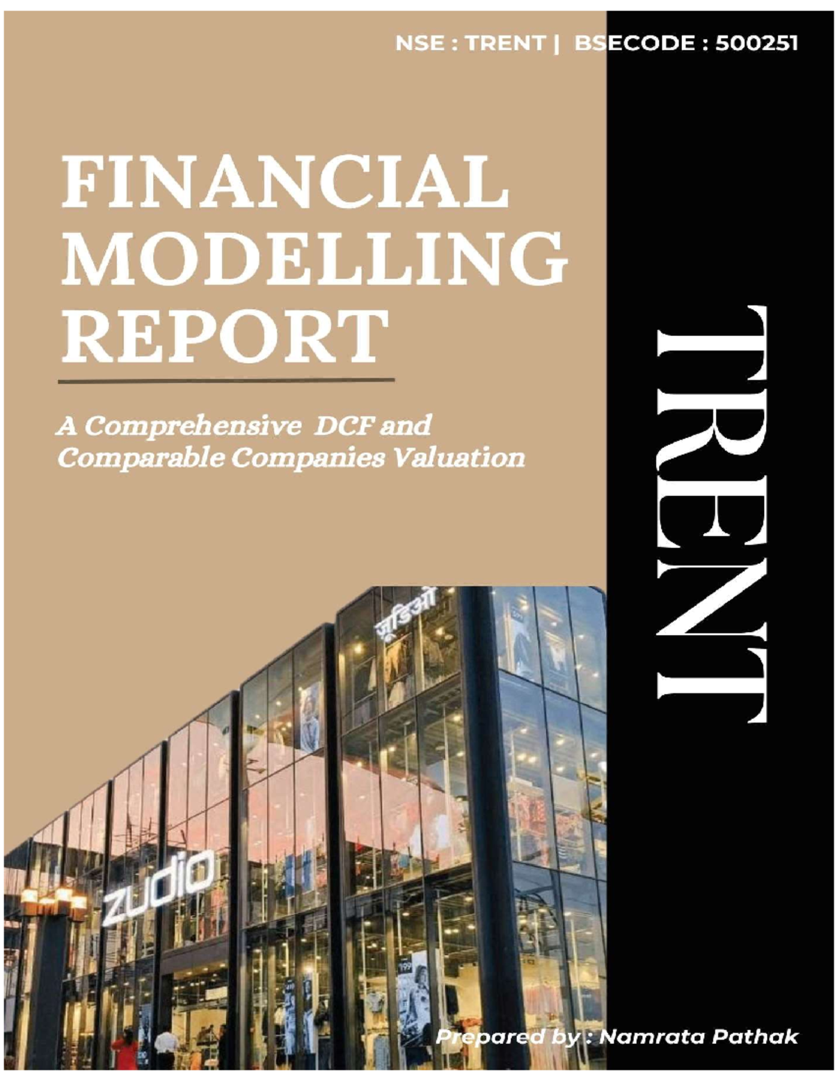 Financial Modeling Report: Analysis of TRENT LTD's Financials - Studocu