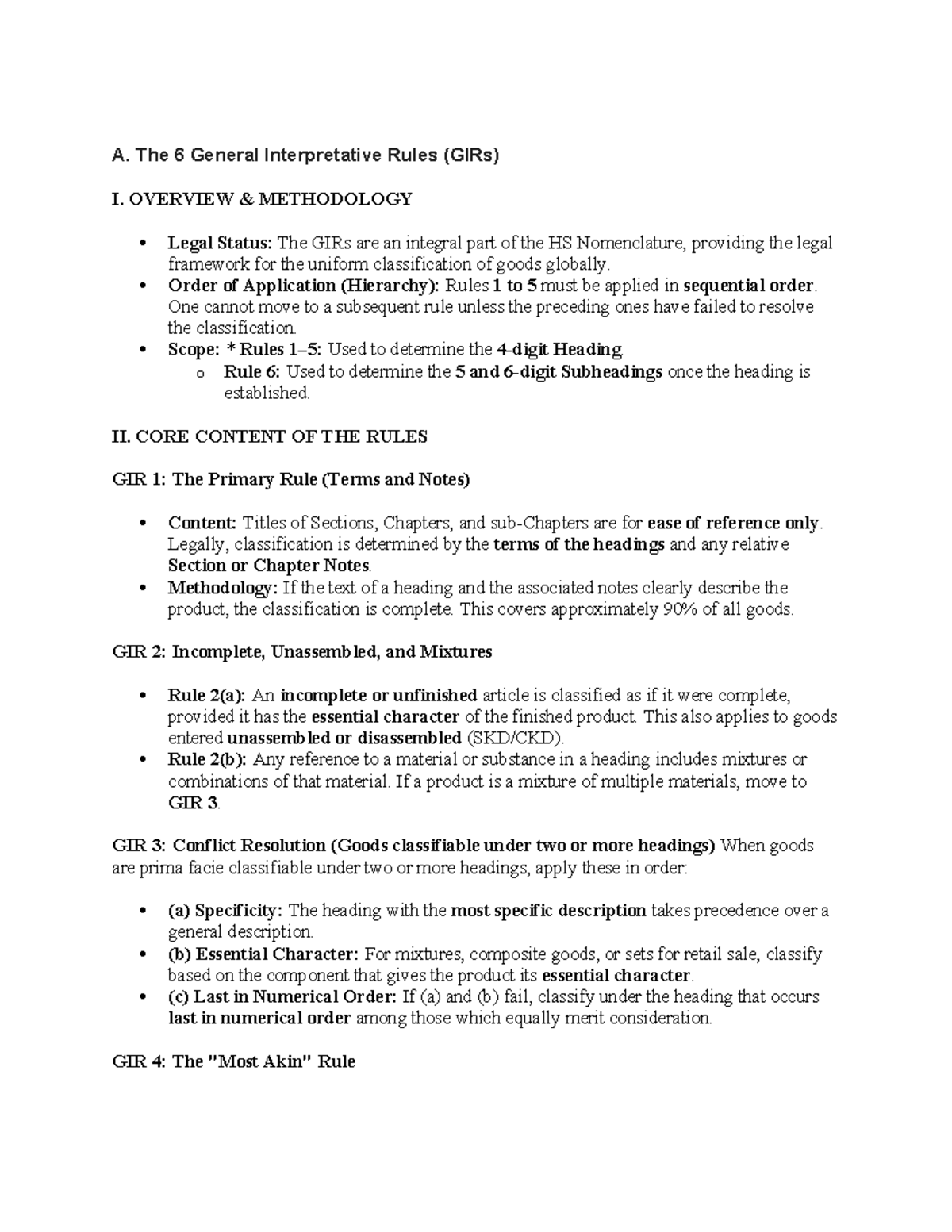 Lecture Notes 2026: Understanding the 6 General Interpretative Rules ...